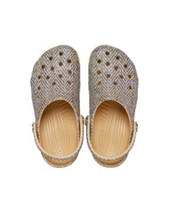 CROCS CLASSIC TWEED CLOG Zueco tipo zapatilla trigo - Zapatos unisex - 4