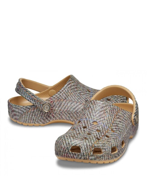 CLASSIC TWEED CLOG Zueco tipo zapatilla trigo - Zapatos unisex