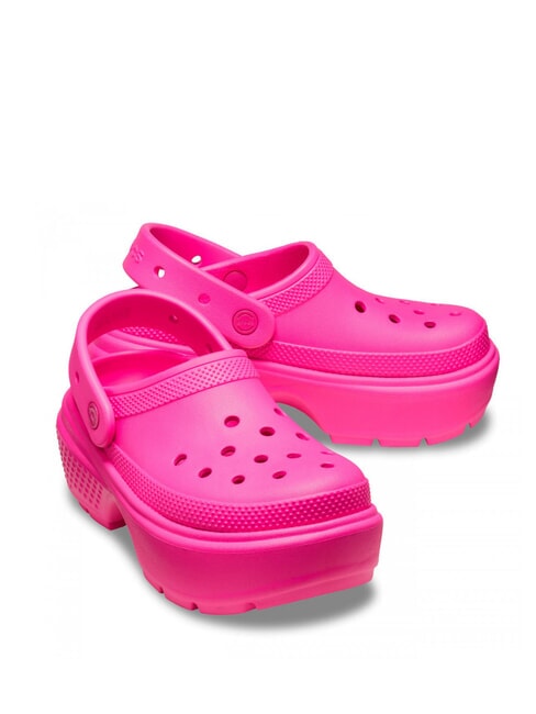 STOMP CLOG W Zuecos de plataforma Pink crush - Zapatos unisex