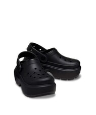 CROCS STOMP CLOG W Zuecos de plataforma negro - Zapatos unisex - 5