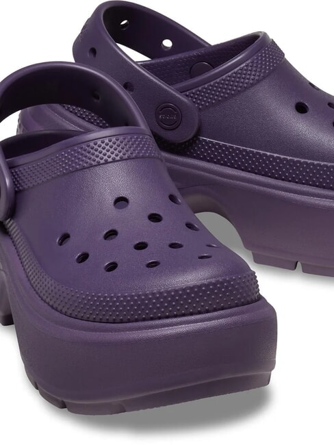 STOMP CLOG W Zuecos de plataforma iris oscuro - Zapatos unisex