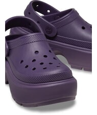 CROCS STOMP CLOG W Zuecos de plataforma iris oscuro - Zapatos unisex - 4