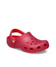 CROCS CLASSIC GLITTER CLOG W Zueco tipo zapatilla rojo cereza - Zapatos Mujer - 2