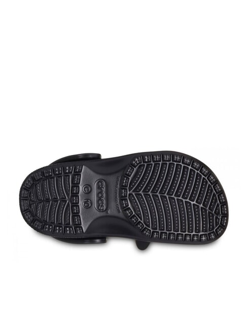 CLASSIC GLOW BLACK CAT CLOG T Zueco tipo zapatilla negro - Zapatos de bebé