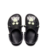 CROCS CLASSIC GLOW BLACK CAT CLOG T Zueco tipo zapatilla negro - Zapatos de bebé - 4
