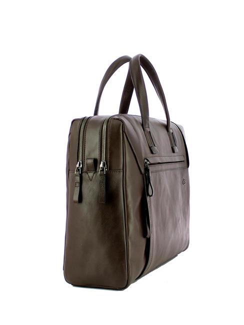 CAMPIONARIO - PAN  Malet&iacute;n de piel para port&aacute;til de 15,6" pelo oscuro - Maletines de Trabajo