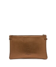 GIANNI CHIARINI HERMY Bolso tipo sobre de piel metalizada tostado - Bolsos Mujer - 3