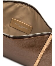 GIANNI CHIARINI HERMY Bolso tipo sobre de piel metalizada tostado - Bolsos Mujer - 5