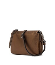 GIANNI CHIARINI THREE Bolso de hombro de piel metalizada tostado - Bolsos Mujer - 2