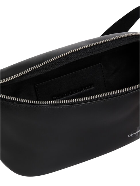 CKJ MONO LOGO Bolsa con logotipo En negro - Riñoneras