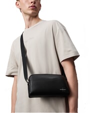 CALVIN KLEIN CKJ MONO LOGO Bolsa horizontal En negro - Bandoleras Hombre - 4
