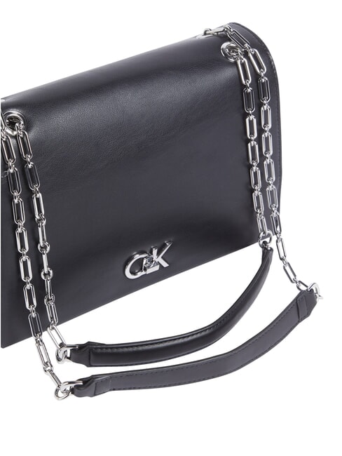 CK RE-LOCK Intercambio de medio convertible En negro - Bolsos Mujer