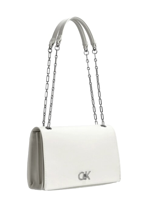 CK RE-LOCK Intercambio de medio convertible lirio blanco - Bolsos Mujer