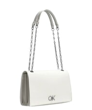 CALVIN KLEIN CK RE-LOCK Intercambio de medio convertible lirio blanco - Bolsos Mujer - 2