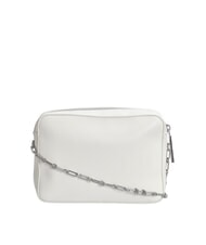 CALVIN KLEIN CK RE-LOCK Bolso de hombro con bolsillo lirio blanco - Bolsos Mujer - 4