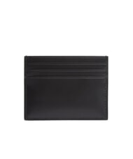 CALVIN KLEIN SMOOTH PU Tarjetero plano para 6 cc En negro - Carteras Hombre - 2