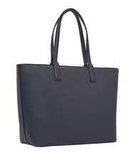 TOMMY HILFIGER TH LOGOTAPE  Bolsa de la compra azul espacial / negro - Bolsos Mujer - 2