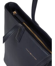 TOMMY HILFIGER TH LOGOTAPE  Bolsa de la compra azul espacial / negro - Bolsos Mujer - 3