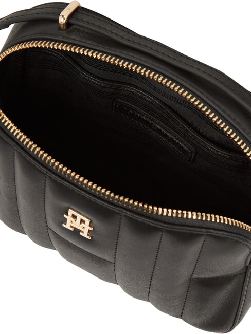 TH FEMININE  Mini bolso de hombro para cámara negro - Bolsos Mujer