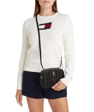 TOMMY HILFIGER TH FEMININE  Mini bolso de hombro para cámara negro - Bolsos Mujer - 4