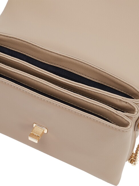 TH MODERN  Mini bolso de hombro gris topo costero - Bolsos Mujer