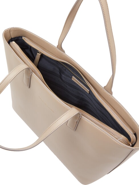 TH LOGOTAPE  Bolsa de la compra gris topo costero - Bolsos Mujer