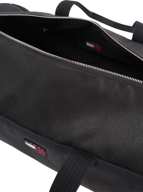 TJM COLLEGIATE Bolsa de lona con correa para el hombro negro - Bolsas de viaje