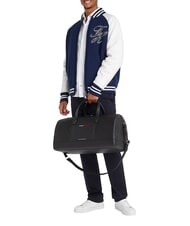 TOMMY HILFIGER TH CENTRAL Bolsa de lona con correa para el hombro negro - Bolsas de viaje - 4