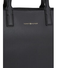 TOMMY HILFIGER TH LOGOTAPE  Bolsa de la compra negro - Bolsos Mujer - 3
