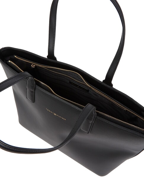 TH LOGOTAPE  Bolsa de la compra negro - Bolsos Mujer