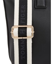 TOMMY HILFIGER TH LOGOTAPE Bolso de mano, con bandolera negro - Bolsos Mujer - 3