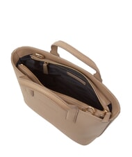 TOMMY HILFIGER TH LOGOTAPE Bolso de mano, con bandolera gris topo costero - Bolsos Mujer - 3