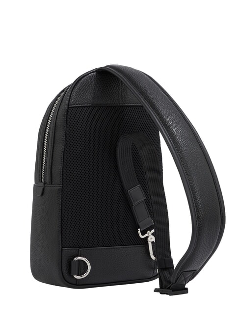 TH CENTRAL  Bolso maxi negro - Bandoleras Hombre