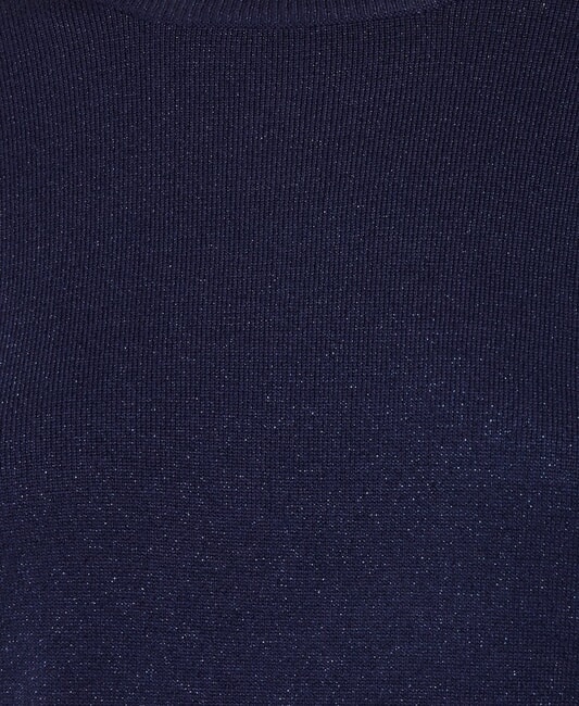 PARANA C&aacute;rdigan de cuello redondo de l&uacute;rex azul - Su&eacute;teres de mujer