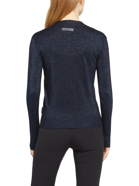 PEACEFUL Cárdigan de lúrex con botones Azul marino - Suéteres de mujer