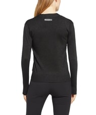 JOHN RICHMOND PEACEFUL Cárdigan de lúrex con botones negro - Suéteres de mujer - 2