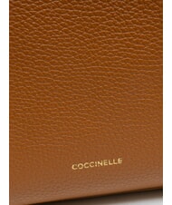 COCCINELLE PRIMROSE Mochila de cuero martillado CUIR - Bolsos Mujer - 5