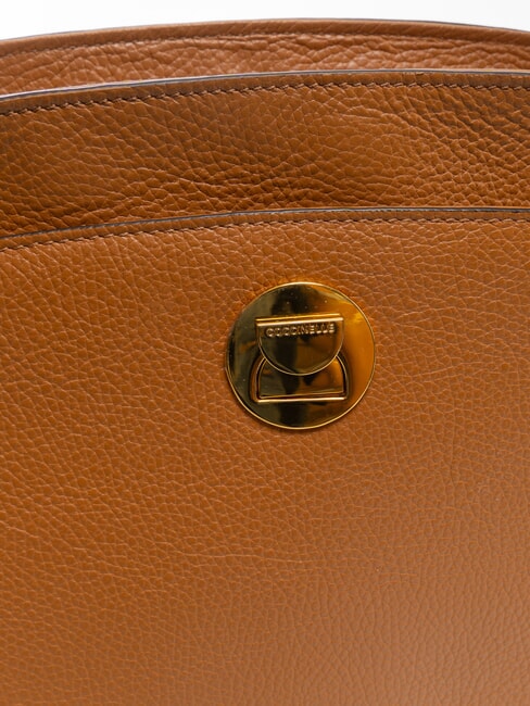 LIYA Bolso de hombro de piel martillada CUIR - Bolsos Mujer