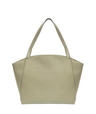 COCCINELLE LIYA Bolso de hombro de piel martillada verde celadón - Bolsos Mujer - 3