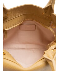 COCCINELLE TALEA Mini bolso maletín de piel beige fresco - Bolsos Mujer - 5