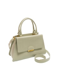 COCCINELLE TALEA Mini bolso maletín de piel verde celadón - Bolsos Mujer - 2