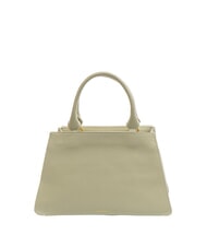 COCCINELLE TALEA Mini bolso maletín de piel verde celadón - Bolsos Mujer - 3