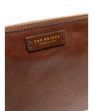 THE BRIDGE CARLOTTA  Bolso de mano de piel BROWN - Bolsos Mujer - 3