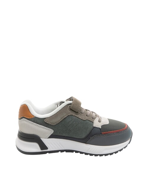 DALTON CROSS KIDS Zapatillas antracita/topo/burdeos - Zapatos de beb&eacute;