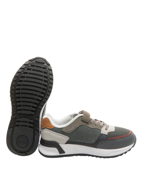 DALTON CROSS KIDS Zapatillas antracita/topo/burdeos - Zapatos de beb&eacute;