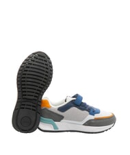 COLMAR DALTON DIP Zapatilla con lágrima blanco/azul/gris/naranja - Zapatos de bebé - 6