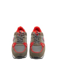 COLMAR SUPREME COLORS  Zapatillas gris oscuro/rojo/gris claro - Zapatos de beb&eacute; - 4