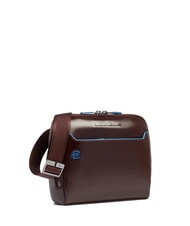 PIQUADRO BLUE SQUARE Bolso de cuero CAOBA - Bandoleras Hombre - 2