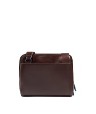 PIQUADRO BLUE SQUARE Bolso de cuero CAOBA - Bandoleras Hombre - 3
