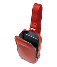 PIQUADRO BLUE SQUARE Mochila de cuero de un solo hombro cuero4 - Bandoleras Hombre - 5